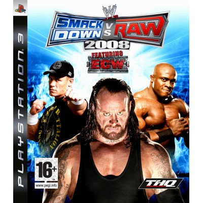 WWE SmackDown vs. RAW 2008 [PS3, английская версия]